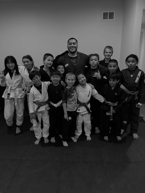 Theory Jiu Jitsu kids competition team