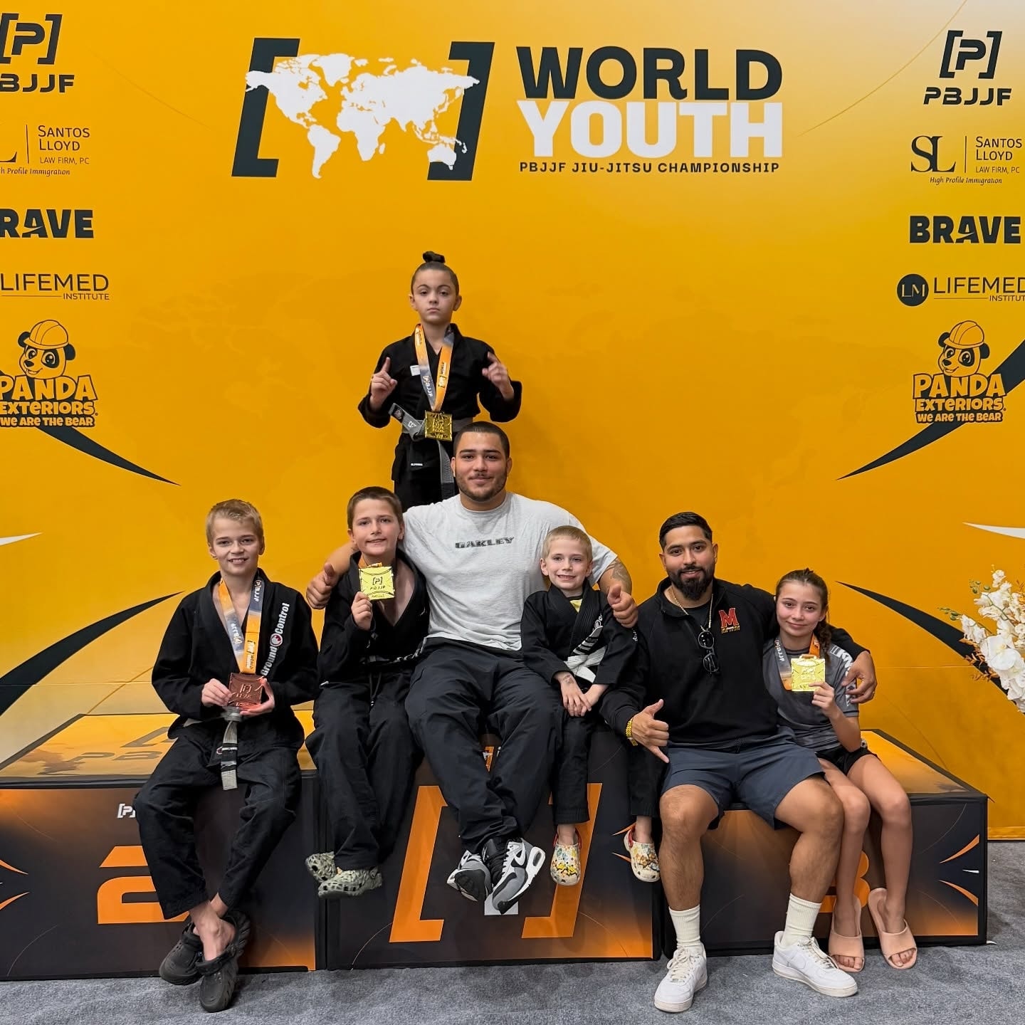 Theory athletes at the IBJJF Youth World Championships